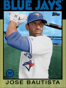 2014 Archivi Jose Bautista Serial #d/199 Oro Parallelo Rifrattore Blue Jays - Foto 1 di 2