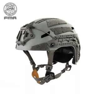 FMA Airsoft Caiman Helm mit NVG Ummantelung Schiene Space Paintball Militär Jagd - Bild 1 von 19
