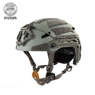 FMA Airsoft Caiman Helm mit NVG Ummantelung Schiene Space Paintball Militär Jagd