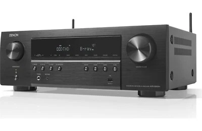 BUNDLE Denon AVR-S660H Blk 5.2 CHNL 8K AV Receiver / Voice Control &HEOS Built N - Image 1 of 4