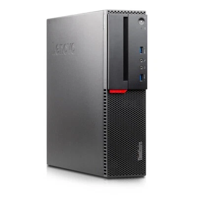 Lenovo ThinkCentre M900 SFF Desktop Core i5-6400 8GB 240GB SSD Win 10 Pro Wifi - Image 1 of 2