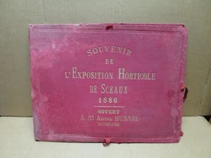 SCEAUX (92) Ensemble de 10 photographies Exposition Horticole 1886 - Picture 1 of 2