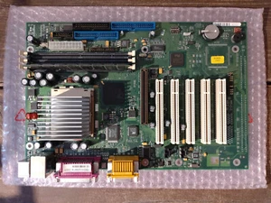 Fujitsu Siemens D1218 Socket370 Mainboard + 512 MB RAM + 766MHz Celeron CPU & IO - Bild 1 von 6