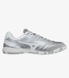 Mizuno Men's Monarcida Neo Sala Pro TF Silver White Futsal Trainer Q1GB212103 - Picture 1 of 6