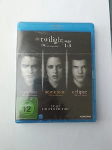 Die Twilight Saga 1-3 BluRay Limited Edition Neu OVP Sealed - Picture 1 of 5