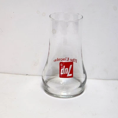 7-UP "The Uncola" Upside Down Drinking Glass - Image 1 of 4
