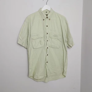 Camel Trophy Adventure Wear Shirt Men's Large Short Sleeve Utility Hiking - Picture 1 of 7