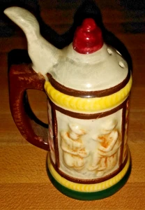Vintage Beer Stein Ceramic Salt or Pepper Shaker - Picture 1 of 5