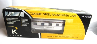K-Line Trains Aluminum O Scale CP "Tremblant Park" K4618-10003 Dome Obs. NIB - Image 1 of 4