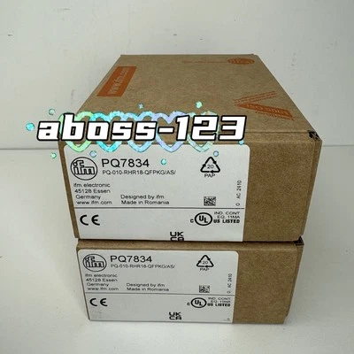 IFM PQ7834 pressure sensor #1pcs New In Box - Image 1 of 4