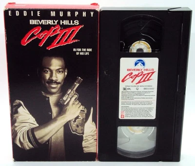 BEVERLY HILLS COP III VHS Eddie Murphy Investigates Amusement Park Crimes 1994 R - Image 1 of 4