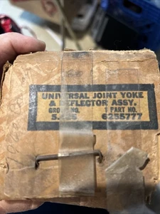 NOS GM Universal Joint Yoke and Deflector Assy - 1960 Corvair 6255777 - Picture 1 of 11