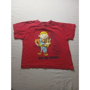 Vintage 2002 PBS Bob der Baumeister T-Shirt Kleinkind Kinder Kinder rot Größe 2T - Bild 1 von 5