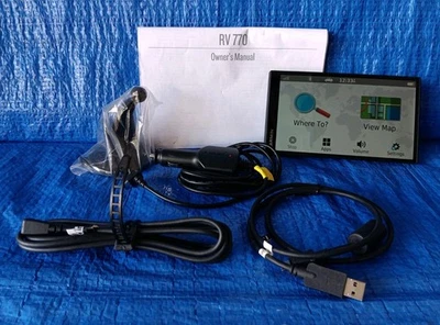 GARMIN RV 770 LMT GPS 7-inch Display w/ Accessories  - Image 1 of 4
