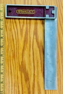 "Hermosa herramienta vintage Stanley #12TS, 8"" pulgadas cuadrada hecha en EE. UU." - Imagen 1 de 4
