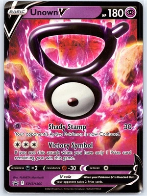 Unown V SWSH300 Near Mint SWSH: Sword & Shield Promo Cards Pokemon Shipnow - Image 1 of 2