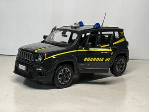 MAISTO JEEP RENEGADE 1/24 GUARDIA DI FINANZA 250° ANNIVERSARIO 1/24  ARTIGIANALE - Foto 1 di 7