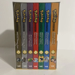 Pokémon Adventures Gold and Silver Manga Box Set 2 (volumes 8-14) New and Sealed - Picture 1 of 6