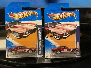 2- 2012 Hot Wheels 70 Camaro Road Race Super Treasure Hunt 70 Camaro - Mexico - Picture 1 of 24