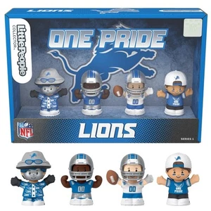 Mattel Fisher Price Little People NFL Sammler Detroit Löwen Set NEU VERSIEGELT - Bild 1 von 5