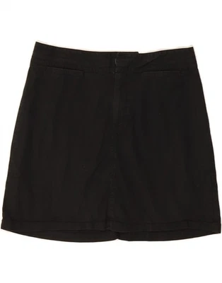 DOCKERS Womens Mini Skirt US 4 Small W30  Black Cotton DJ69 - Imagem 1 de 4