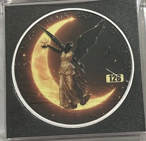 Moneda de plata LIBERTAD GOLDEN MOON 1 oz 999 México 2024 numerada individualmente 499 - Imagen 1 de 4