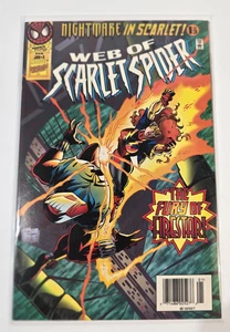 WEB OF SCARLET SPIDER EDICIÓN #3 ¡PESADILLA EN ESCARLATA! Marvel Comics 1996 - Imagen 1 de 1