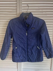 Patagonia Nano Puff Insulated Jacket - Girls' Size: Large, Dark Periwinkle - Picture 1 of 5