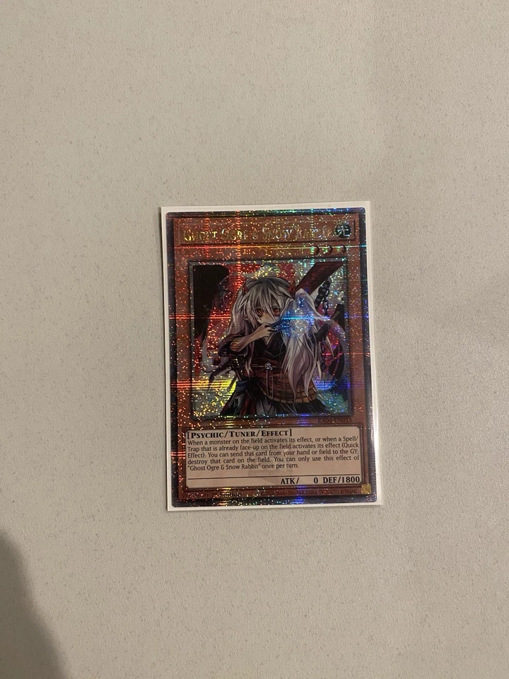 Ghost Ogre & Snow Rabbit RA04-EN009 Quarter Century Secret Rare 1st NM - Image 1 of 1