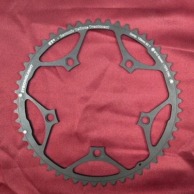 Stronglight CT2 53t 130 BCD 9/10 Speed Pins/Ramps Ceramic Teflon NOS - Image 1 of 4