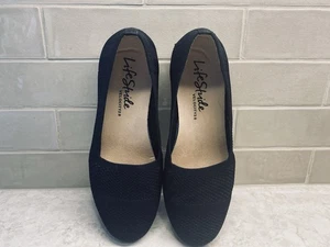 Lifestride Abito Donna Intra Flex Slip On Comfort Ballerine Nero Taglia 7M - Foto 1 di 8