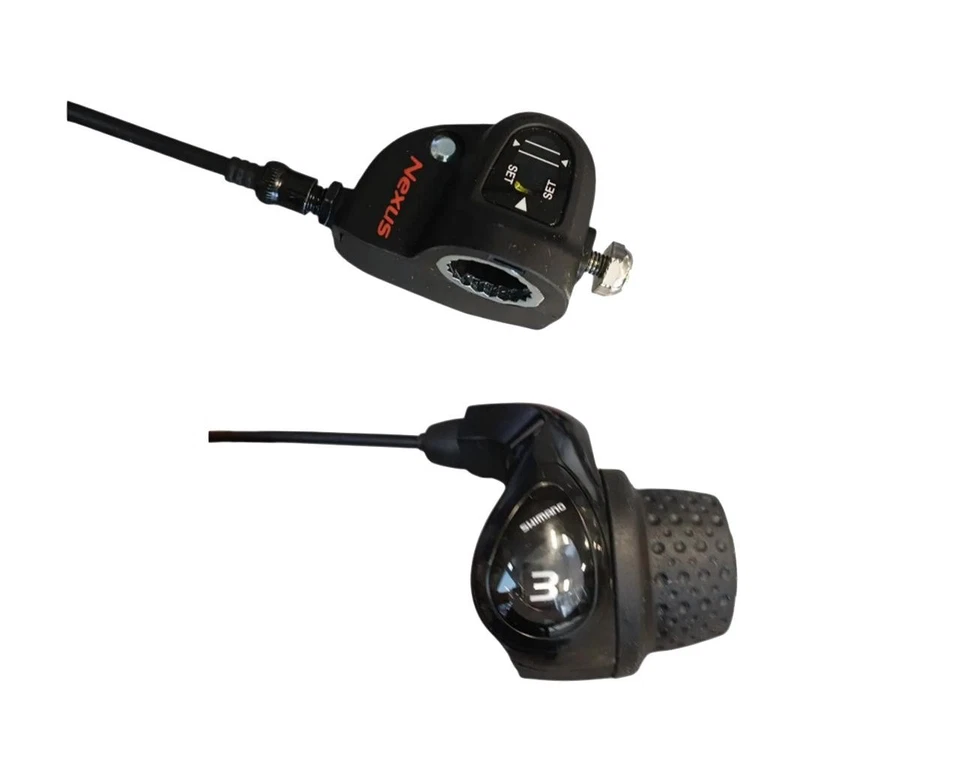 Shimano Schalthebel Nexus 3-Gang Nabenschaltung Revo Shift m.Klickbox+Zug 1950mm - Bild 1 von 1