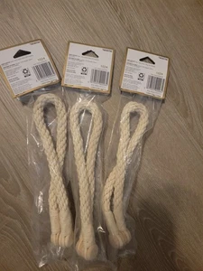 Cuerda trenzada Allen Roth 20 pulgadas OAT amarre magnético #5030750 (LOTE DE 3) - Imagen 1 de 3