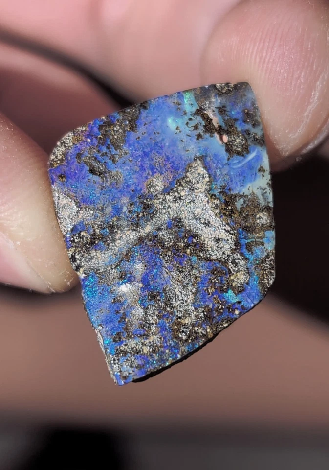 🎄❄️Weihnachtsspezial🎄❄️Purple Boulder Opal 26,1ct rough Queensland Australien - Bild 1 von 1