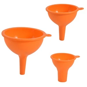 3 Pcs Set Di Imbuto in Silicone Imbuti Da Cucina Per Riempire Le Bottiglie - Foto 1 di 12