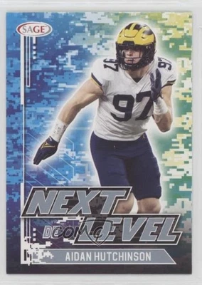 2022 SAGE High Series Next Level Silver Aidan Hutchinson #90 Rookie RC - Image 1 of 2