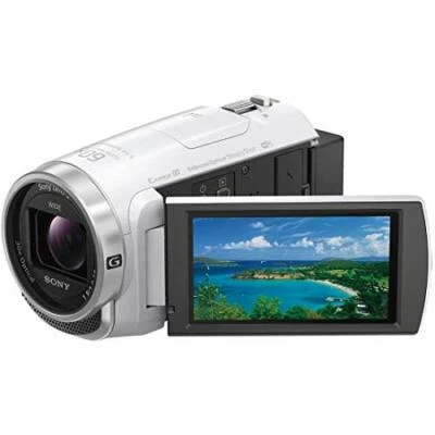 Sony HDR-CX680 W Camcorder Handycam Optical 30x Internal Memory 64GB - Image 1 of 4