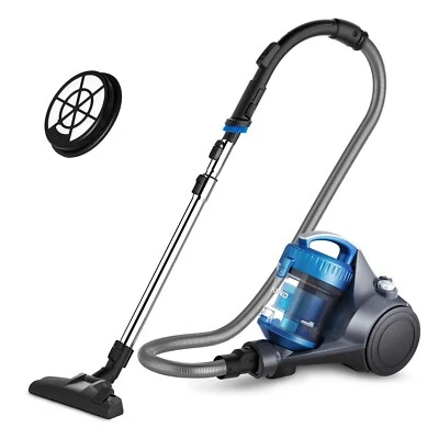 Eureka Bagless Canister Vacuum Cleaner, Lightweight Vac for Carpets and Hard ... - Image 1 of 4