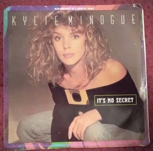 Kylie Minogue "It's No Secret / Made in Heaven" 1988 Geffen 7-27651 -w/PS - EX - Picture 1 of 6