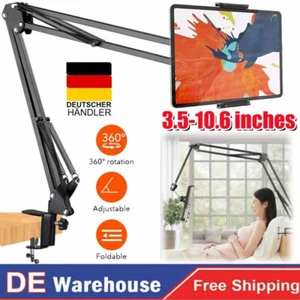 Verstellbar Halterung Handy Halter Tisch Bett Ständer für iPad/Samsung Tablet - Bild 1 von 12