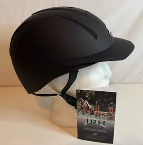 Casco equitazione IRH Equi-Pro II medio grande nero regolabile nuovo - Foto 1 di 7