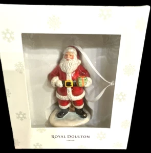 Royal Doulton England Santa & Sack HN5709 Porcelain Christmas Ornament NIB - Picture 1 of 8