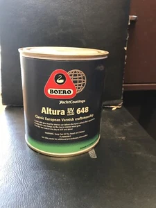 ALTURA UV Matte Varnish Boat Varnish Boero 0.75 liters - Picture 1 of 3
