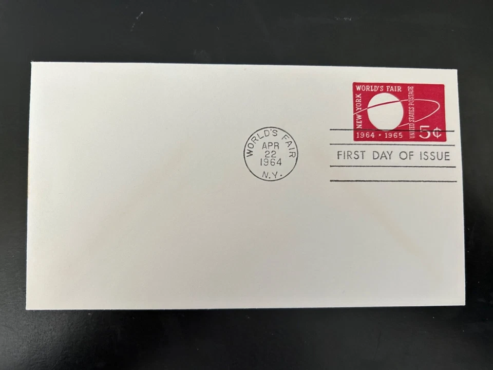 US Stamps SC# U546 NY Worlds Fair 5c Stamped Env. FDC 1964 - Image 1 of 1