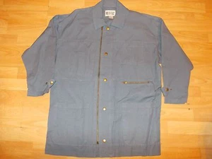 Blue long sleeve quater length jacket Light Blue long sleeve cotton jacket S, L - Picture 1 of 7