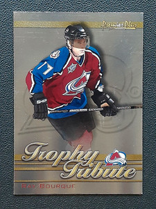 RAY BOURQUE 2000-01 TOPPS PREMIER PLUS TROPHY TRIBUTE 00-01 NO TT8         33770