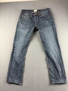 Simon Miller Jeans Herren 30x29* Blau Selvedge M002 Slim Schnurrhaare Japanisch USA - Bild 1 von 14