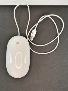 Genuine OEM Apple Mighty Mouse Wired USB White Model A1152 ( Tested) - Picture 1 of 10