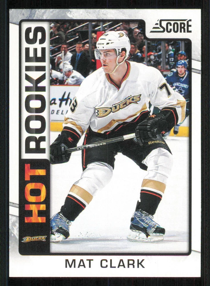 2012-13 Score #529 Mat Clark HR RC - Image 1 of 2