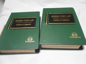 2 Modern Tort Law Haftung & Prozessführung Callaghan Lee Lindahl Band 3 &4 BÜCHER - Bild 1 von 21
